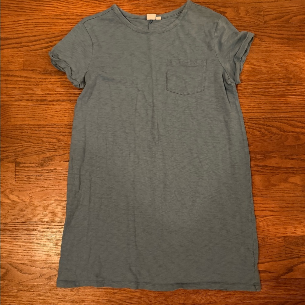 Gap Blue T-Shirt Dress
